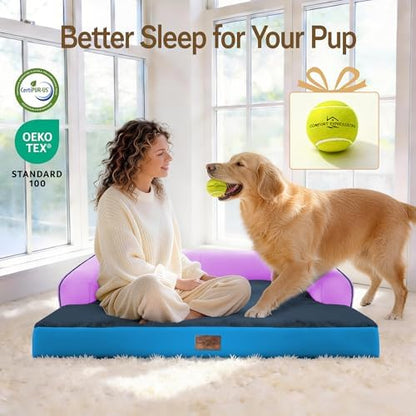 Comfort Expression Orthopedic XL Dog Bed for Large and Extra Large Dogs