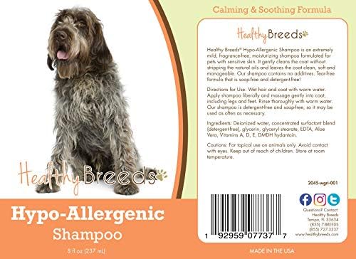 Healthy Breeds Wirehaired Pointing Griffon Hypo-Allergenic Shampoo 8 oz