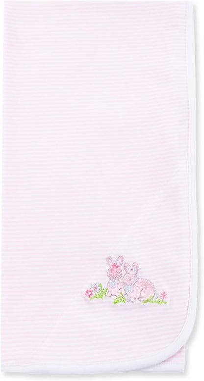 Little Me Blankets for Baby Girls' Blankets for Baby Bunnies Swaddling Receiving Blanket