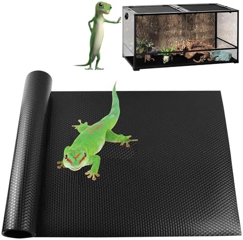 Bearded Dragon Tank Accessories Non-Adhesive Reptile Carpet Bedding