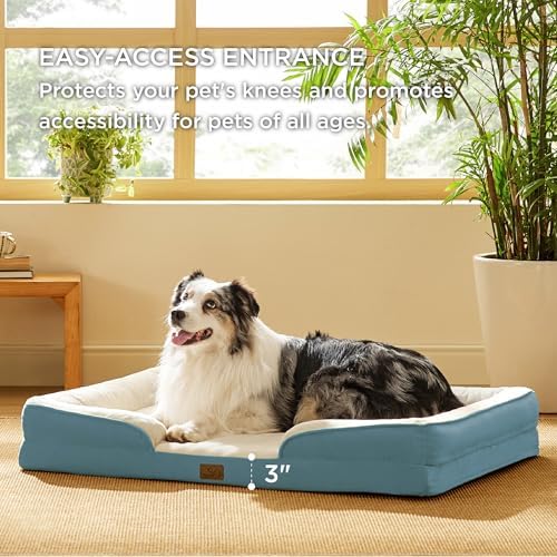 Bedsure Orthopedic XL Dog Bed Extra Large with Removable Washable Cover