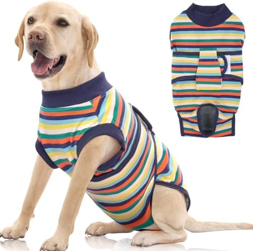 FUAMEY Dog Surgery Recovery Suit, Surgical Suit for Dogs Onesie for Surgery