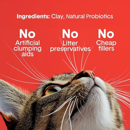 Boxie Extra Strength Clumping Cat Litter Multi Cat 35 Day Odor Control 28lb