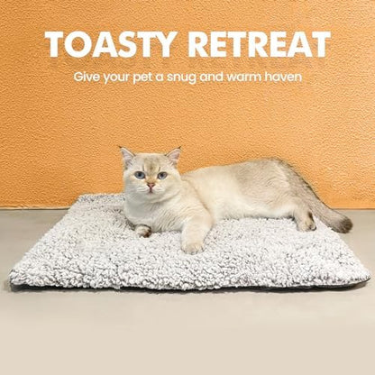 Mora Pets Self Warming Cat Beds for Large Cats Self Heating Dog Mat Pet Pad