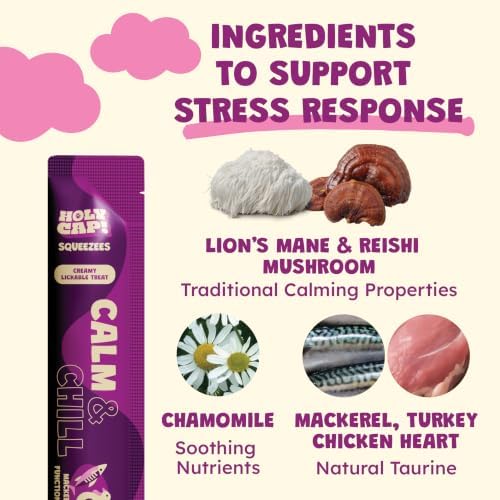 Grain-Free Dog Treats, Mackerel & Turkey Purée, 0.5 oz, 15 Pack
