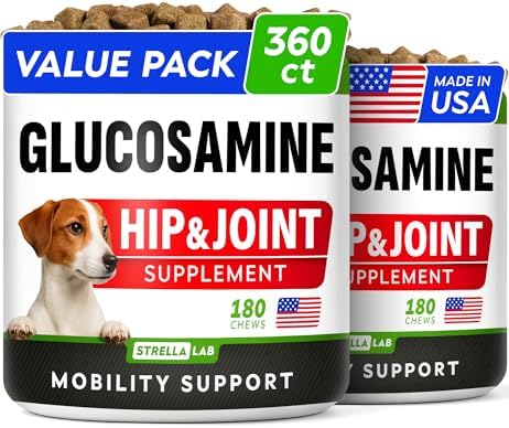 Advanced Glucosamine for Dogs, Chondroitin & MSM Hip Joint Supplement Chews
