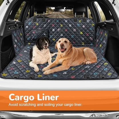 URPOWER XL Dog Seat Cover for Full-Size Truck Back Seat, Waterproof Hammock