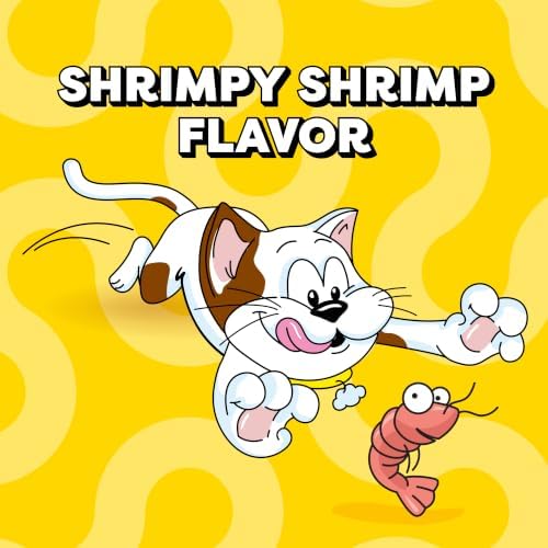Temptations Classic Crunchy Cat Treats, Shrimpy Shrimp, 3 oz, 12 pk