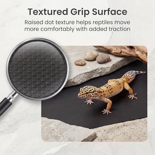 2 Pcs 40"x18" Reptile Substrate Mat, Terrarium Substrate Barriers