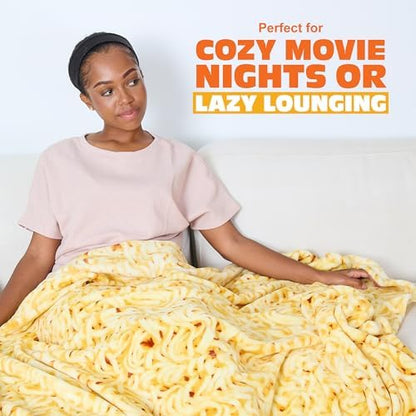 WHAT DO YOU MEME? Cozy Concepts Co. Ramen Comfort Blanket by Relatable