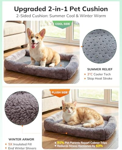 Morpilot Cat Carrier Soft for Large Medium Cats and Puppy up to 20lbs