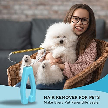 Carpet Rake, Lint Remover, Pet Hair Remover for Dog Cat Fur & Carpets