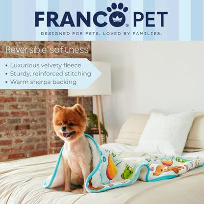 Care Bears Waterproof Dog Bed Cover, Large 30x40 Pet Blanket for Furniture Bed Couch Sofa, (Officially Licensed) by Franco