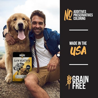 Grillerz Pork Nuggets Dog Chews 1lb Single-Ingredient