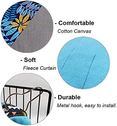 RIOUSSI Guinea Pig Hideout Hideaway Corner Fleece Toys Cage Accessories