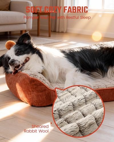 Orthopedic Dog Beds Couch Small Medium Sized Dogs, 30" L