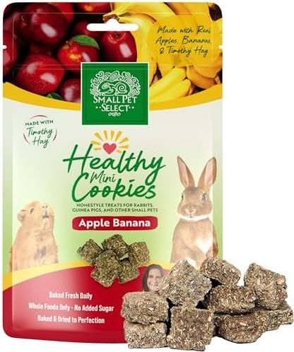 Small Pet Select Healthy Snacker, Apple & Banana, Rabbits, 2 oz