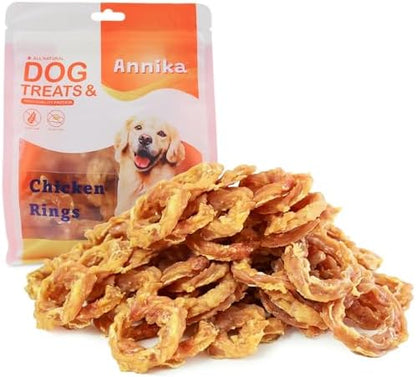 Annika Chicken Ring Jerky Dog Treats Natural Chews