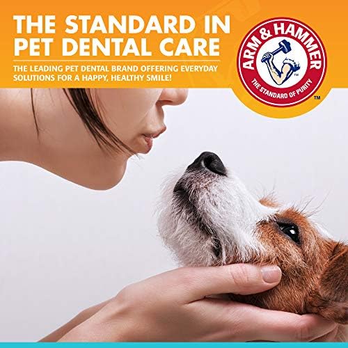 Arm & Hammer Fresh Breath Dog Dental Kit, Vanilla Ginger, 2.5 Oz, 3 Piece