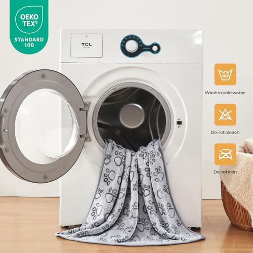 Luciphia Dog Blanket 3 Pack, Soft Cozy Fleece Throw for Puppy Cat,30"x20"