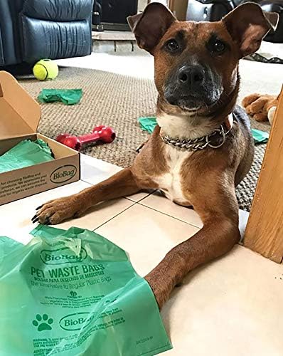 BioBag Premium Pet Waste Bags, Great for All Dog Breeds, Fits in Standard Park Dispensers