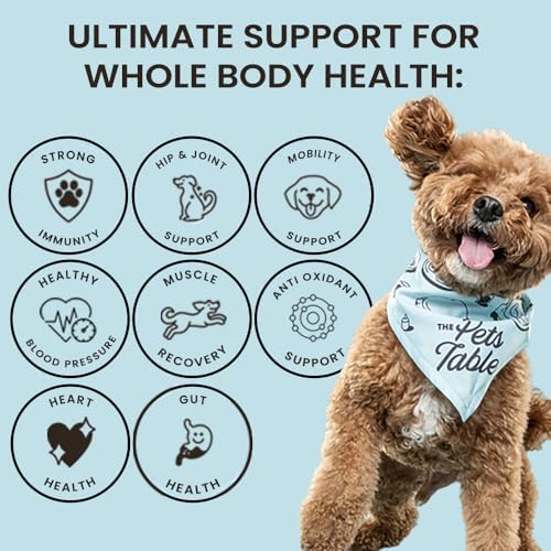 The Pets Table 8 in 1 Soft Chew Dog Vitamins, Chicken Flavor, 50 Chews