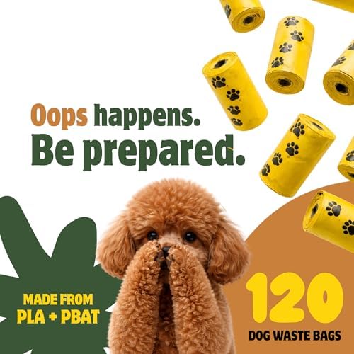 Poop & Order™ Compostable Pet Waste Bags, 120 Count