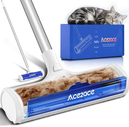ACE2ACE A3 Pro Carpet Roller for Pet Hair, Carpet Pet Hair Removal Tool