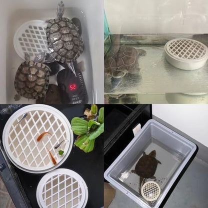 Turtle Tank Poop Collector, Easy-Clean Aquarium Waste Collector, Reusable Debris Cleaning Tool Plastic Aquarium Maintenance Tool (Small)