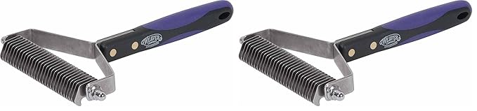Weaver Leather Livestock Shedding Comb, 69-6012 (Pack of 2)
