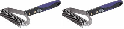 Weaver Leather Livestock Shedding Comb, 69-6012 (Pack of 2)