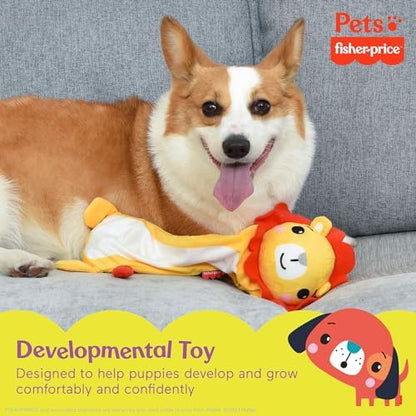 Fisher Price Warming Furrr-end Cuddler Dog Toy