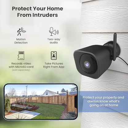 Feit Electric CAM/WM/WiFi 1080p HD Outdoor WiFi Smart Home Security Camera with Night Vision