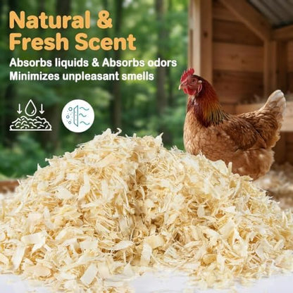 Sukh 31 OZ Chicken Coop Bedding - Aspen Shavings Small Animal Bedding