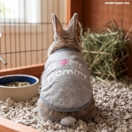 Guinea Pig Clothes (2-Pack), Striped Small Animal Vest T-Shirt