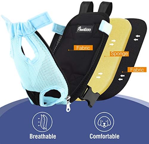 Pawaboo Pet Front Carrier Backpack for Small Medium Dogs