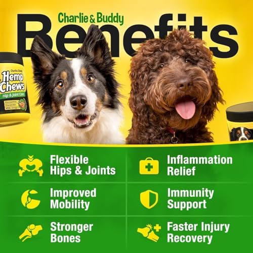 Glucosamine for Dogs - Hеmp Calming Chews with Glucosamine & Chondroitin - Daily Support with MSM, Omega 3 and Turmeric for Senior and Large Breed Dogs - Chicken Flavor, 120 Soft Treats