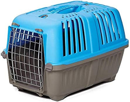 Spree by MidWest 22-Inch Travel Carrier, Blue, Fits Pets up to 12 lbs
