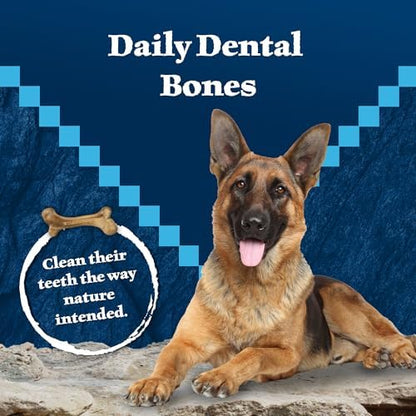 Blue Buffalo Wilderness Large Dog Dental Chews, Grain-Free, 10 oz