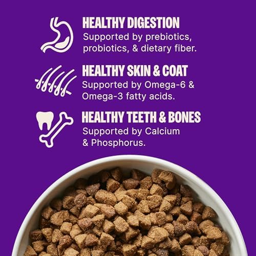 Wellness Complete Health Healthy Weight Adult Dry Dog Food, Wholesome Grain Kibble, Chicken and Peas Recipe, 24 lb Bag
