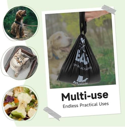 300 Counts Extra Thick Dog Poop Bags With Handles