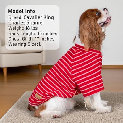 KYEESE 3Pack Dog Sweater with Sleeves Fleece Shirt for Large Dogs