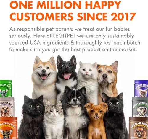 Allergy Relief Chews for Dogs & Immune & Digestive Supplement with Wild Salmon Oil Kelp Colostrum Turmeric Probiotics & Bee Pollen for Seasonal Allergies Anti Itch, Skin Hot Spots 30 Soft Treats