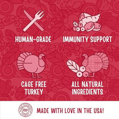 Full Moon® Turkey Cranberry Sausage Dog Treats 12 oz