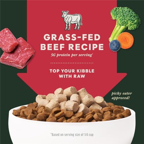 Instinct Freeze Dried Mixers, Dog Food Toppers, Chicken + Beef Bundle, 14 oz.