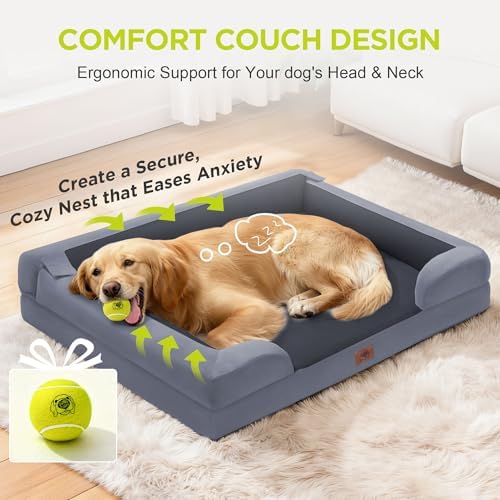 Waterproof Orthopedic Dog Bed for Extra Large Sized Dogs