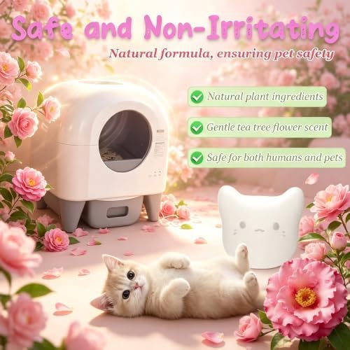 PurifyLogix 6PCS Universal Deodorizing Pods for Automatic Cat Litter Box