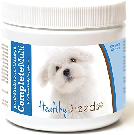 Healthy Breeds Maltese All in One Multivitamin Soft Chew 60 Count