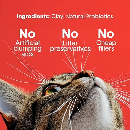 Boxie Extra Strength Clumping Cat Litter Multi Cat 35 Day Odor Control 16lb