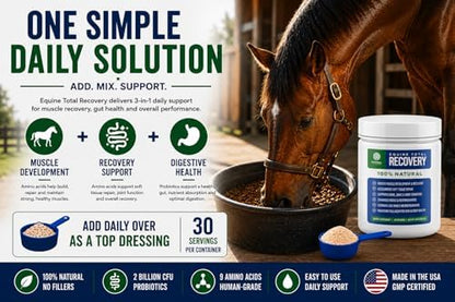 Pivotal Feeds Equine Total Recovery Supplement, 30 Servings